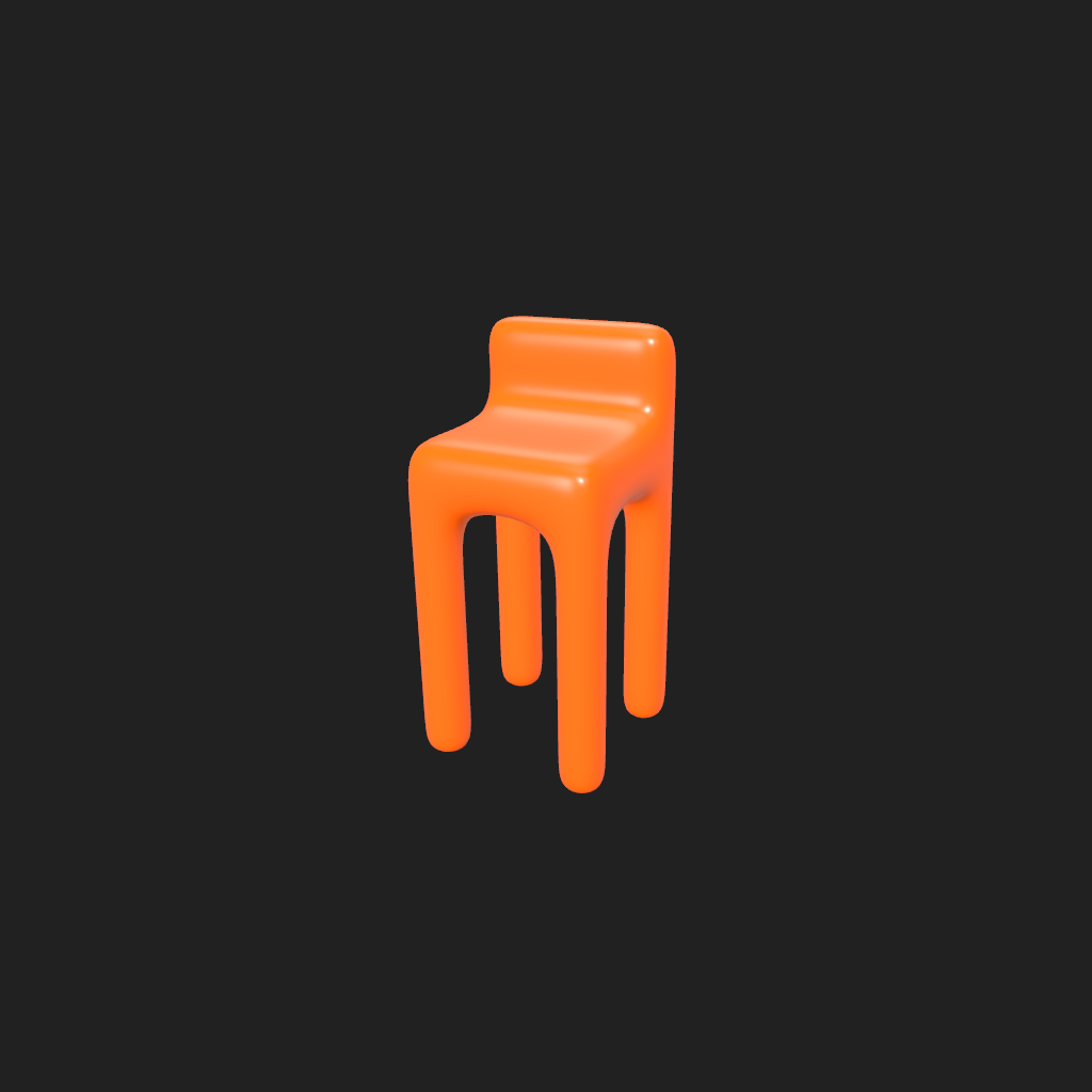 orangeChair